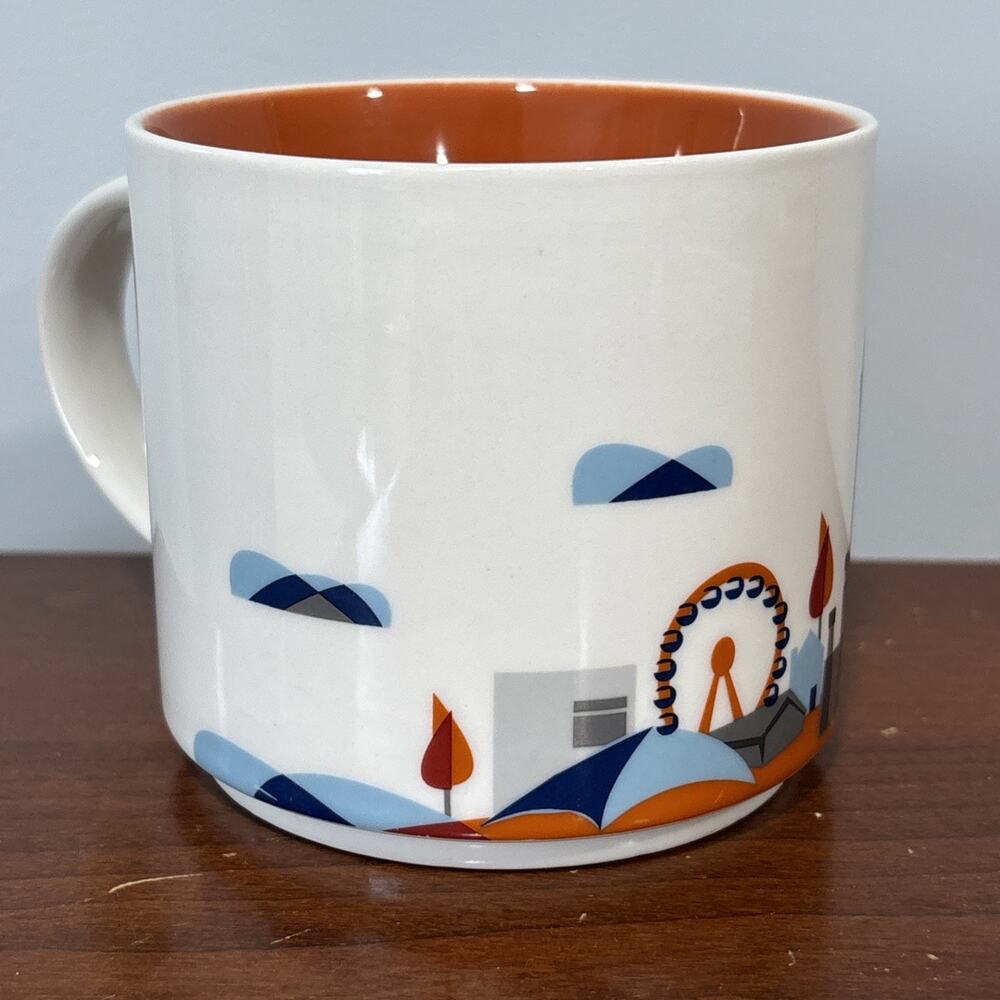 Starbucks Chicago Illinois You Are Here YAH Mug 14 fl oz Coffee Mug Cup 2015 - Picture 3 of 6